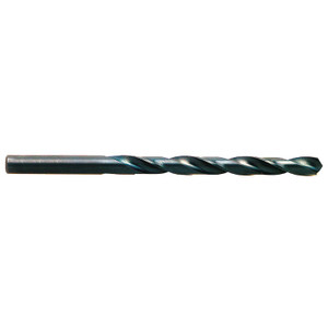 Nachi 2 Flute Surface Treated H.S.S 118° Jobbers Length Twist Drill, 39/64" Size, .6094" Decimal Diameter, 7-1/8" Overall Length