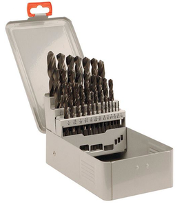 T&O 29 Piece HSS Surface Treated Jobbers Length Twist 118° Point Drill Set - A37-TO-118 - 01-007-591