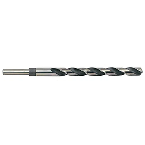 Precise H.S.S. 1/2" Shank 12" Extra Long Drill, 43/64" Size, .6719" Decimal Size