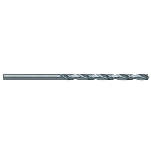 Precise 118° H.S.S. Taper Length (Long) Drill, Size #31, Decimal Diameter .1200", Flute Length 2-3/4", Overall Length 5-1/8"