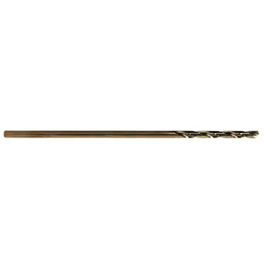 Viking Cobalt 135° Split Point 12" Long Aircraft Extension Drill, #30 Size, 1-5/8" Flute Length