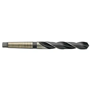 Precise 4MT Cobalt Taper Shank Twist Drill, 1-1/16" Size, 6-5/8" Flute Length, 12-1/4" Overall Length