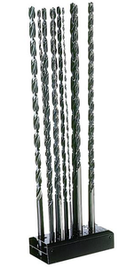 Precise 11 Piece Extra Long "Long Boy" Twist Drill Set, 3/16" to 1/2" by 32nds, 18" OAL