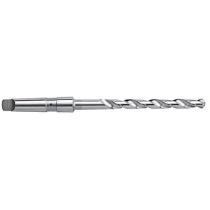 Nachi Cobalt M35 5% Cobalt 3MT Taper Shank Coolant Fed Twist Drill, 31/32" Size, 6-3/8" Flute Length, 11" Overall Length