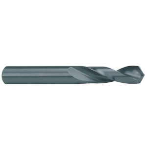 Precision Twist Drill 135° H.S.S. Screw Machine Stub Length Twist Drill, Size #28, 0.1405" Decimal Size, 15/16" Flute Length, 1-15/16" Overall Length