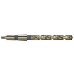 Precision Twist Drill Cobalt 3MT Taper Shank Twist Drill, 7/8" Size, 6-1/8" Flute Length, 10-3/4" Overall Length