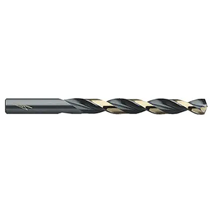 Triumph H.S.S. 135° Split Point Jobbers Length Twist Drill, 1/4" Size, .2500" Decimal Diameter, 2-3/4" Flute Length, 4" Overall Length