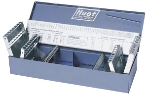 Huot 3-ln-1 Combination Jobbers Length Drill Index, Fractional - 11700