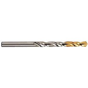 YG-1 H.S.S. TiN Tip Jobbers Length Drill, 15/32" Size, .46875" Decimal Diameter, 4-5/16" Flute Length, 5-3/4" Overall Length