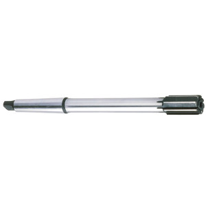 Precise H.S.S. Straight Flute Expansion Chucking Reamer, 2-1/4" Size, Morse Taper 5, 14-1/2" Overall Length