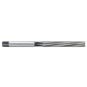 Precise H.S.S. Left Hand Spiral Reamer, 7/16" Size, 2-3/4" Flute Length, 5-1/2" Overall Length