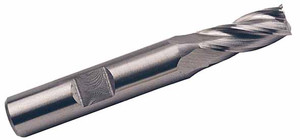 Rushmore USA 4 Flute High Speed Steel Single End Mill, 5/8" Size