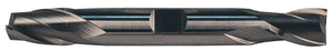 Precise 2 Flute Economy H.S.S. Double End Mill, 5/8" Size, 5/8" Shank Diameter, 1-5/16" Length of Cut, 4-1/2" OAL