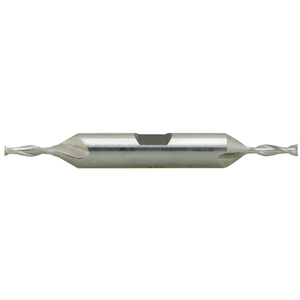 Precise 2 Flute M42 8% Cobalt Double End Mill, 3/16" Size, 3/8" Shank Diameter, 7/16" Length of Cut, 3-1/8" Overall Length