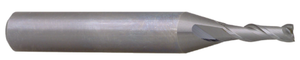 Nachi 2 Flute M42 8% Cobalt Metric Single End Mill, 3.5mm Size, 8mm Shank Diameter, 12mm Length of Cut, 60mm OAL
