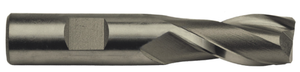 Precise 2 Flute M42 8% Cobalt Metric Single End Mill, 16mm Size, 5/8" Shank Diameter