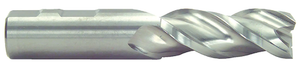 Minicut International 3 Flute Series SF930 Super Cobalt Finisher Single End Mill, 3/8" Size & Shank Diameter, 3/4" Length of Cut, 2-1/2" Overall Length - 08-599-022