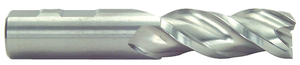 Minicut International 3 Flute Series SF930 Super Cobalt Finisher Single End Mill, 3/4" Size & Shank Diameter, 3" Length of Cut, 5-1/4" Overall Length - 08-599-051