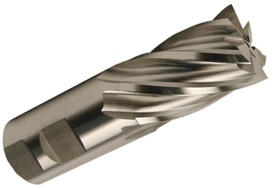 Niagara 6 Flute M42 8% Cobalt Single End Mill, 1" Size, 1" Shank Dia.