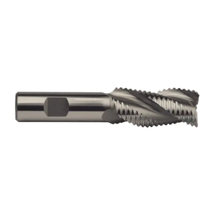 Niagara Cutter 3 Flute M42 8% Cobalt Coarse Pitch Roughing Single End Mill, 1" Size, 3/4" Shank Diameter, 1-1/2" Length of Cut, 3-3/4" Overall Length Niagara Cutter 3 Flute M42 8% Cobalt Coarse Pitch Roughing Single End Mill, 1" Size, 3/4" Shank Diameter, 1-1/2" Length of Cut, 3-3/4" Overall Length