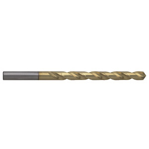 Precise TiN Coated H.S.S. Jobbers Length Twist Drill, Size #49, .0730" Decimal Size, 2" Overall Length