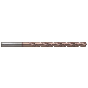 Precise TiCN Coated H.S.S. Jobbers Length Twist Drill, Size #52, .0635" Decimal Size, 1-7/8" Overall Length