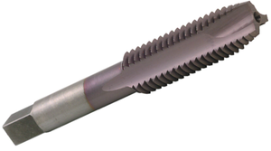 Precise H.S.S. TiCN Coated Spiral Pointed Plug Tap, 1/2"-13 Thread Size