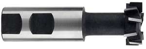 Precise Cobalt E22-CO T-Slot Milling Cutter, 1/4" T-Slot Size