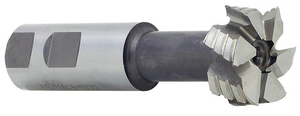 Precise Cobalt E22-R Roughing T-Slot Milling Cutter, 1-1/4" T-Slot Size