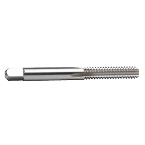 Precise 2 Flute Standard H.S.S. Steel Bottoming Hand Tap, #1-72 Thread Size, Thread Limit H1