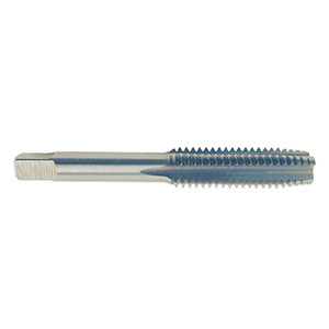 YG-1 H.S.S. Vanadium 4 Flute Plug Hand Tap, 5/8"-18 Thread Size, H3 Thread Limit