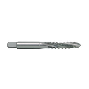 Precise 3 Flute M35 5% Cobalt Spiral Fluted Bottoming Tap, 1/2"-13 Thread Size, H3 Thread Limit, 1-21/32" Thread Length, 3-3/8" Overall Length