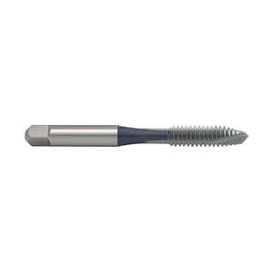 Precise 3 Flute ASP-23 Powdered Vanadium Steel Spiral Pointed Plug Tap, 5/16"-18 Thread Size, H3 Thread Limit, 13/16" Thread Length, 2-23/32" Overall Length