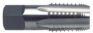 Precise H.S.S. NPT Interrupted Thread 5 Flute Taper Pipe Tap, 3/8"-18 Thread Size