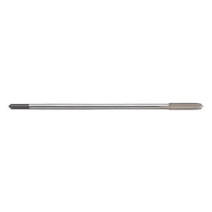 Precise H.S.S. Long Reach Undersized Shank 2 Flute Spiral Pointed Tap, Thread Limit - H3, 1/4"-28 Thread Size