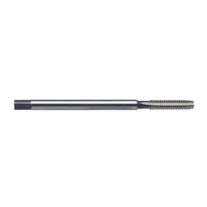 Precise 4 Flute H.S.S. Metric Plug Style Long Pulley Tap, 16mm x 2.00mm Thread Size, D7 D Limit, 1-13/16" Thread Length