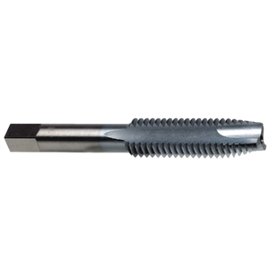 Precise Chrome Plated H.S.S. 2 Flute Spiral Pointed Plug Tap, 1/4"-20 Thread Size, Thread Limit H3