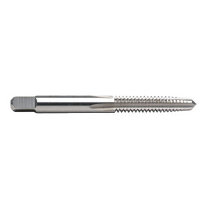 Precise 4 Flute Left Hand High Speed Steel Taper Tap, 3/8"-16 Size