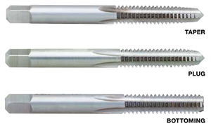 Precise Metric High Speed Steel Hand Tap Set, 5mmX.50mm Thread Size