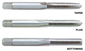 Precise Metric High Speed Steel Hand Tap Set, 6mmX1.00mm Thread Size - 18-900-065