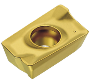 Iscar Indexable Carbide Alloy Steel Milling Insert, Grade IC328, 0.039" Insert Radius, 7/32" Thickness - ADKT1505PDTR-RM