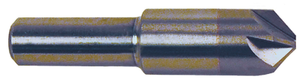 M.A. Ford 6 Flute Solid Carbide Countersink, 100° Angle, 1/8" Size, 1/8" Shank Diameter, 1-1/2" Overall Length