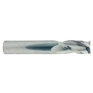 Rushmore USA 3 Flute, Solid Carbide Metric Finishing End Mill, 8mm Size, 8mm Shank Diameter, 19mm Length of Cut, 63mm Overall Length