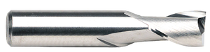 M.A. Ford 2 Flute Stub Length Micrograin 10% Cobalt Solid Carbide Single End Mill, 1/64" Size, 1/8" Shank Diameter, .023" Flute Length, 1-1/2" Overall Length - 20-416-400