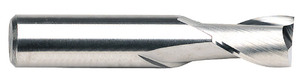 M.A. Ford 2 Flute Stub Length Micrograin 10% Cobalt Solid Carbide Single End Mill, 5/64" Size, 1/8" Shank Diameter, 5/32" Flute Length, 1-1/2" Overall Length