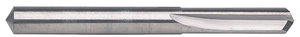 M.A. Ford 135° Solid Carbide Micrograin 10% Cobalt Straight Flute Drill, 13/64" Size, 0.2031" Decimal Size, 3/4" Flute Length, 2" Overall Length