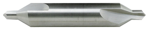 M.A. Ford Solid Carbide 60° Angle Combination Drill & Countersink, #4 Size, 5/16" Body Diameter, 1/8" Drill Diameter, 2-1/8" Overall Length