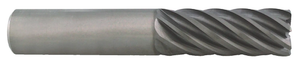PROMAX Tools 7 Flute nACRo Coated Carbide Unequaled Index Single End Mill, 1/4" Size & Shank Diameter, 3/4" Length of Cut, 2-1/2" Overall Length - 20-451-859