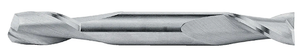 Rushmore USA 2 Flute Metric Solid Carbide Double End Mill, 8mm Size & Shank Diameter, 18mm Length of Cut, 75mm Overall Length