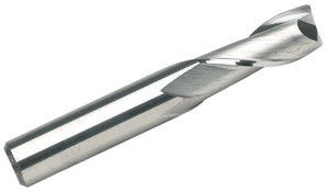 Rushmore 2 Flute Micrograin Solid Carbide Single End Mill, 5/64"" Size, 1/8" Shank Dia.